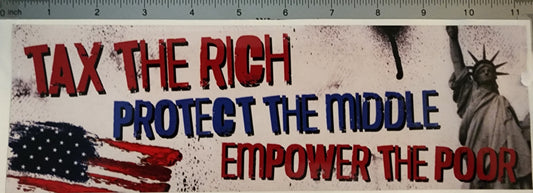 Bumper Sticker - Tax the Rich
